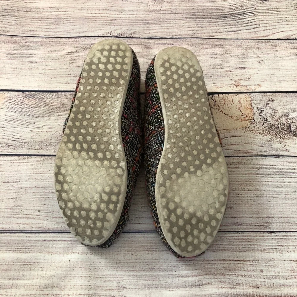 Tom's Classics Women's Tweed Slip-On Shoes Size 6